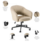 Sedia da scrivania Mid-Century Modern per l'home office