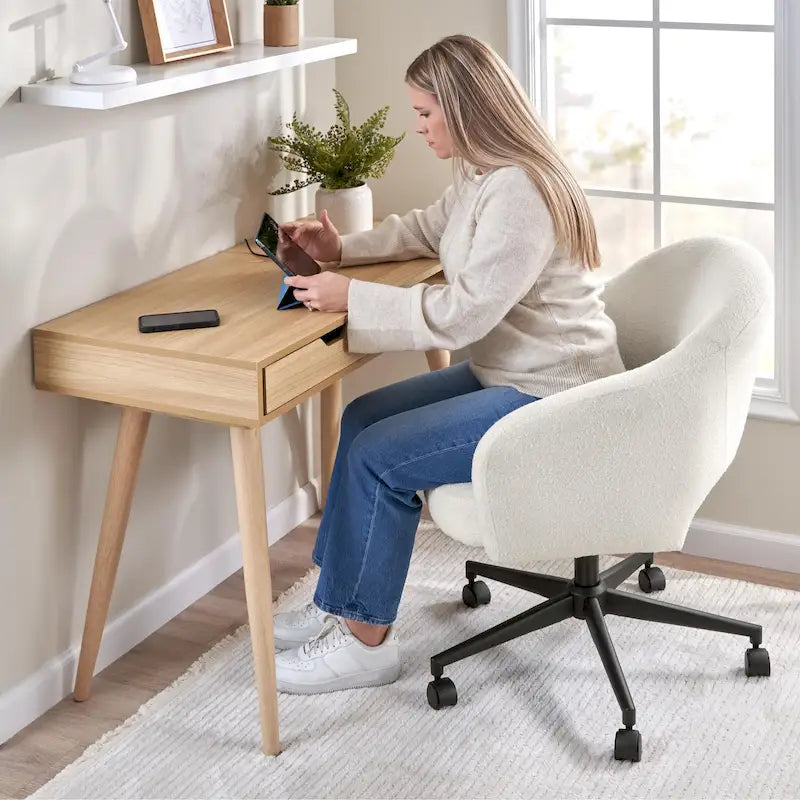 Sedia da scrivania Mid-Century Modern per l'home office