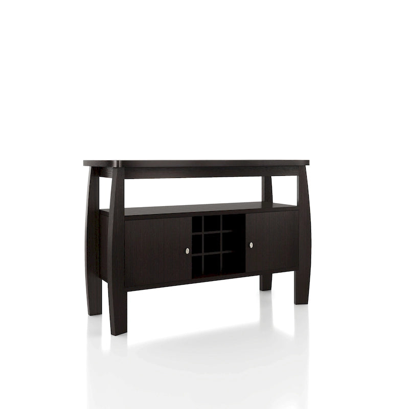 Tavolo da buffet a 1 ripiano color cappuccino, 51 pollici