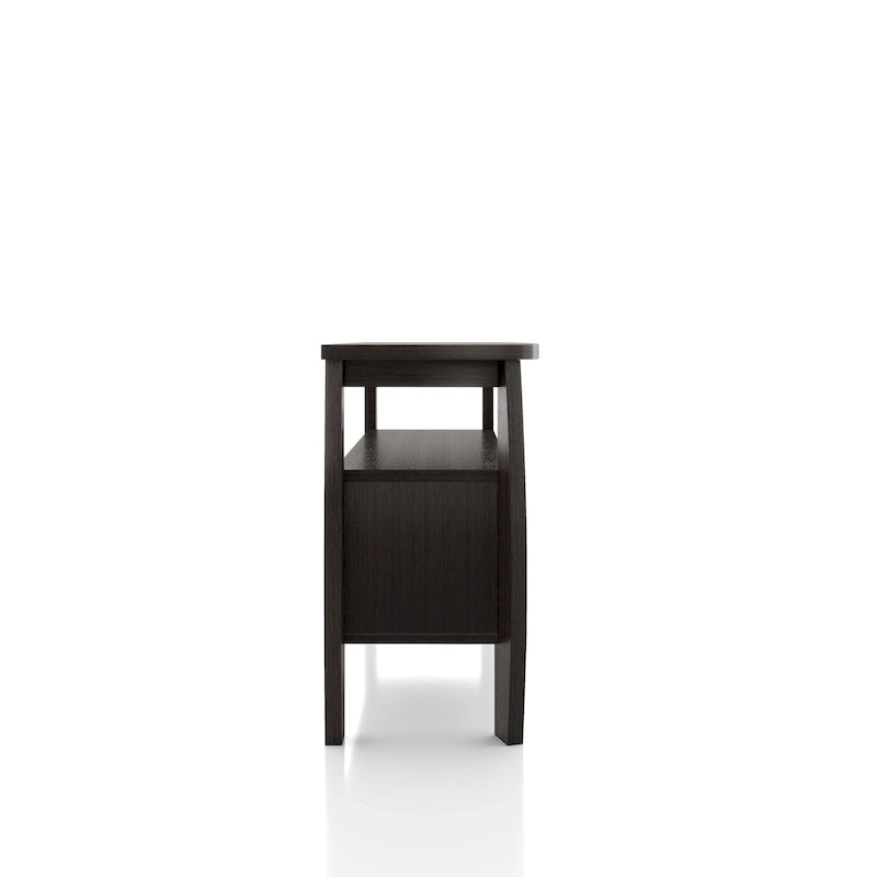 Tavolo da buffet a 1 ripiano color cappuccino, 51 pollici
