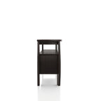 Tavolo da buffet a 1 ripiano color cappuccino, 51 pollici