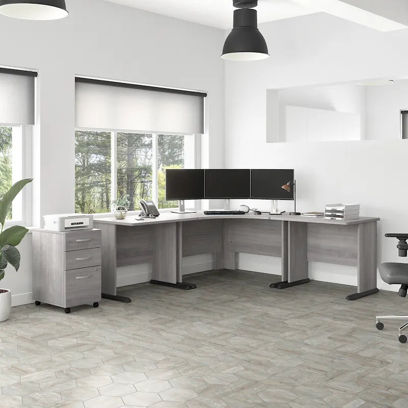 Scrivania angolare per computer 48W