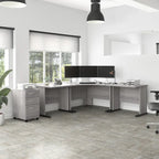 Scrivania angolare per computer 48W