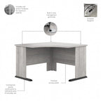 Scrivania angolare per computer 48W