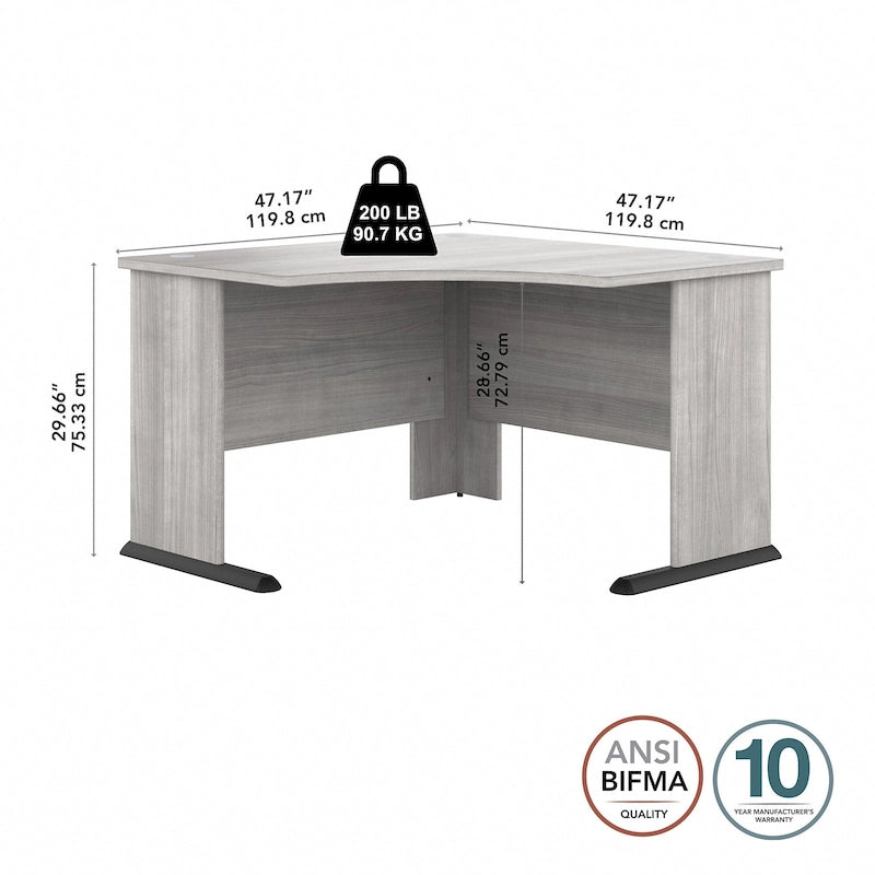 Scrivania angolare per computer 48W