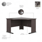 Scrivania angolare per computer 48W