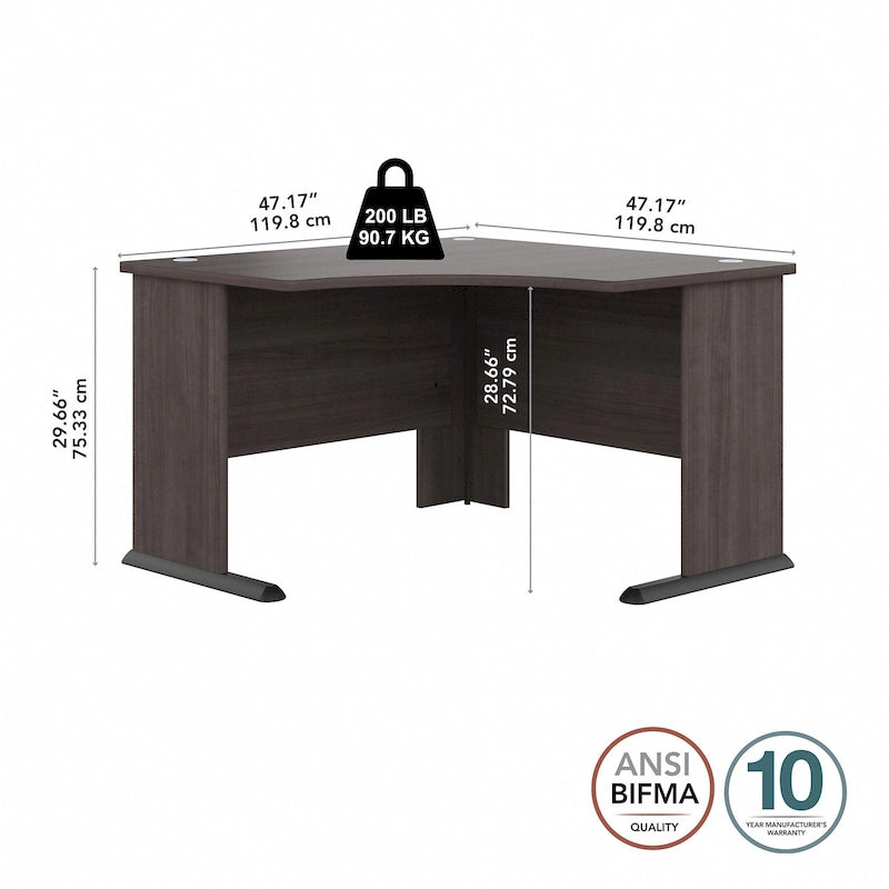Scrivania angolare per computer 48W