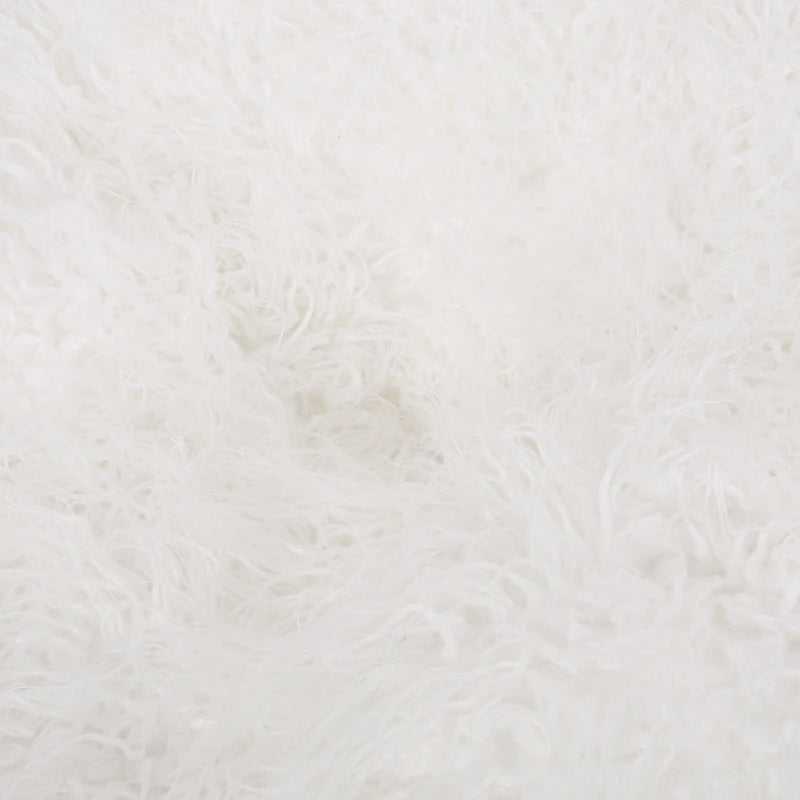 Pouff Moderno in Ecopelliccia Glam