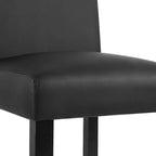 Sgabelli da bar altezza bancone (confezione da 2), sgabelli da bar imbottiti con schienale, altezza seduta 66 cm