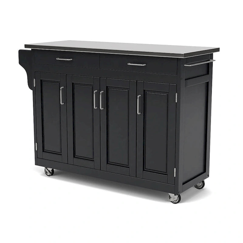 Carrello da cucina nero
