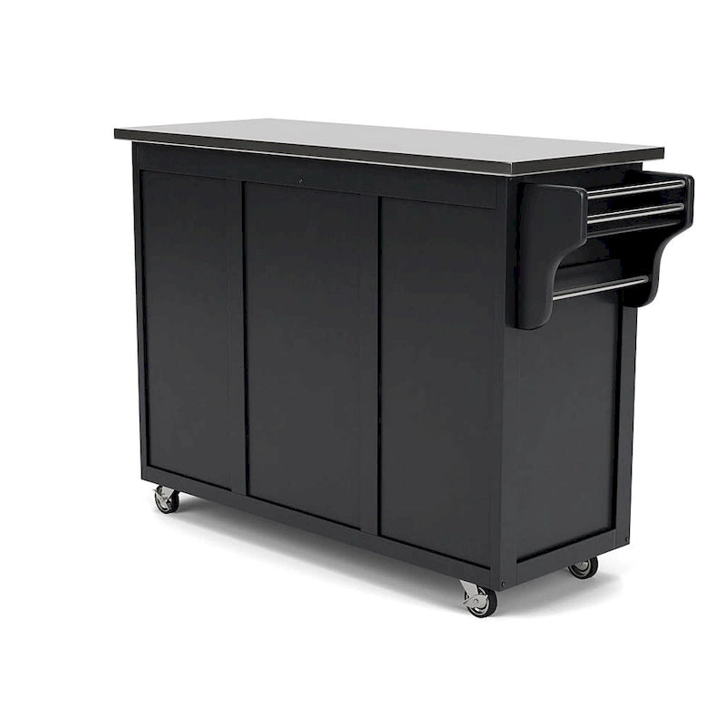 Carrello da cucina nero
