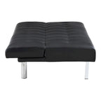 Futon con gambe in acciaio inossidabile