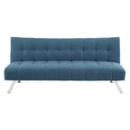 Futon con gambe in acciaio inossidabile