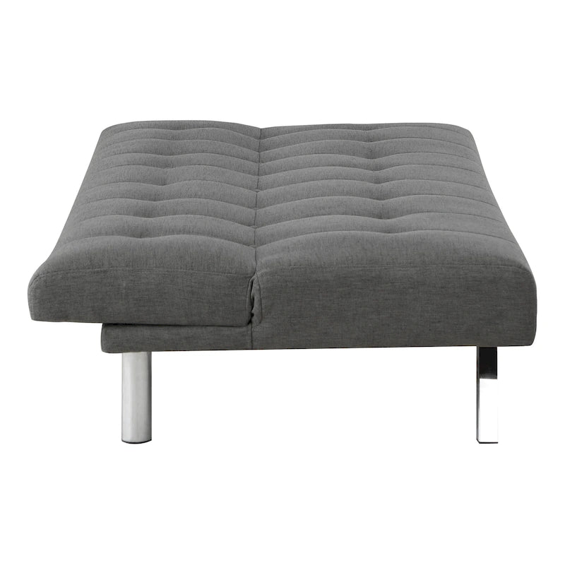 Futon con gambe in acciaio inossidabile