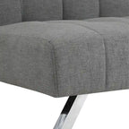 Futon con gambe in acciaio inossidabile
