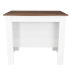 Isola da cucina in legno a 3 ripiani in stile casual