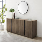 Credenza minimale a 4 ante da 70 pollici