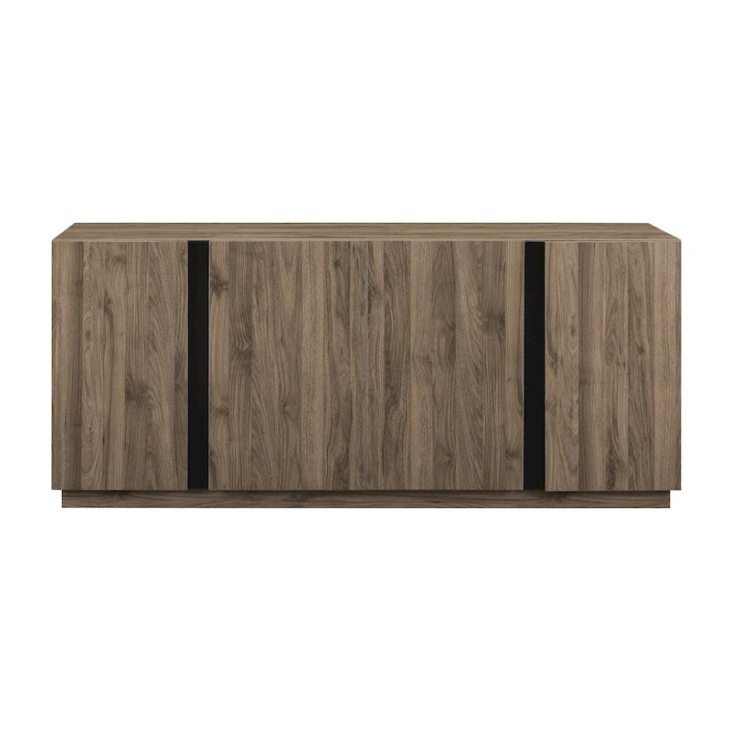 Credenza minimale a 4 ante da 70 pollici