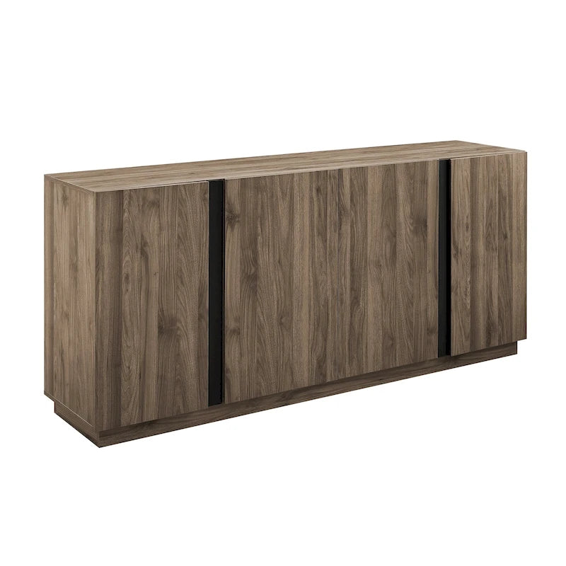 Credenza minimale a 4 ante da 70 pollici