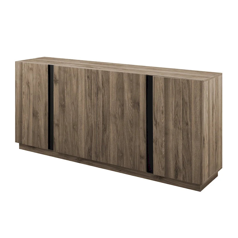 Credenza minimale a 4 ante da 70 pollici