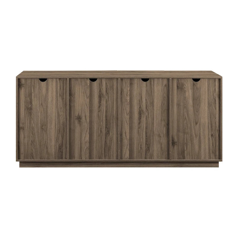Credenza minimale a 4 ante da 70 pollici