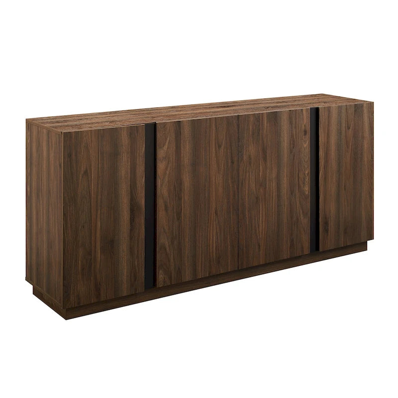 Credenza minimale a 4 ante da 70 pollici