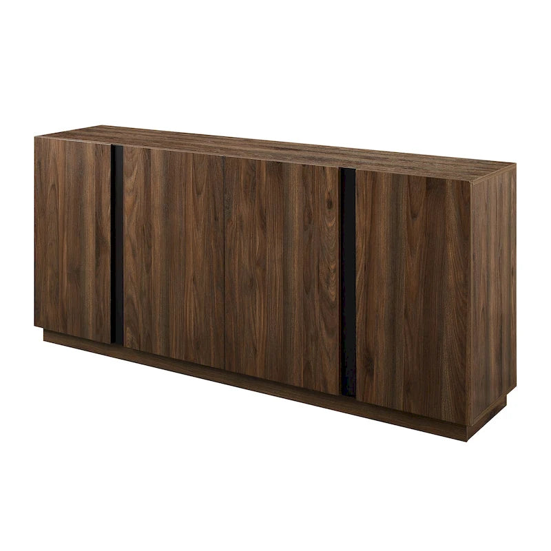 Credenza minimale a 4 ante da 70 pollici