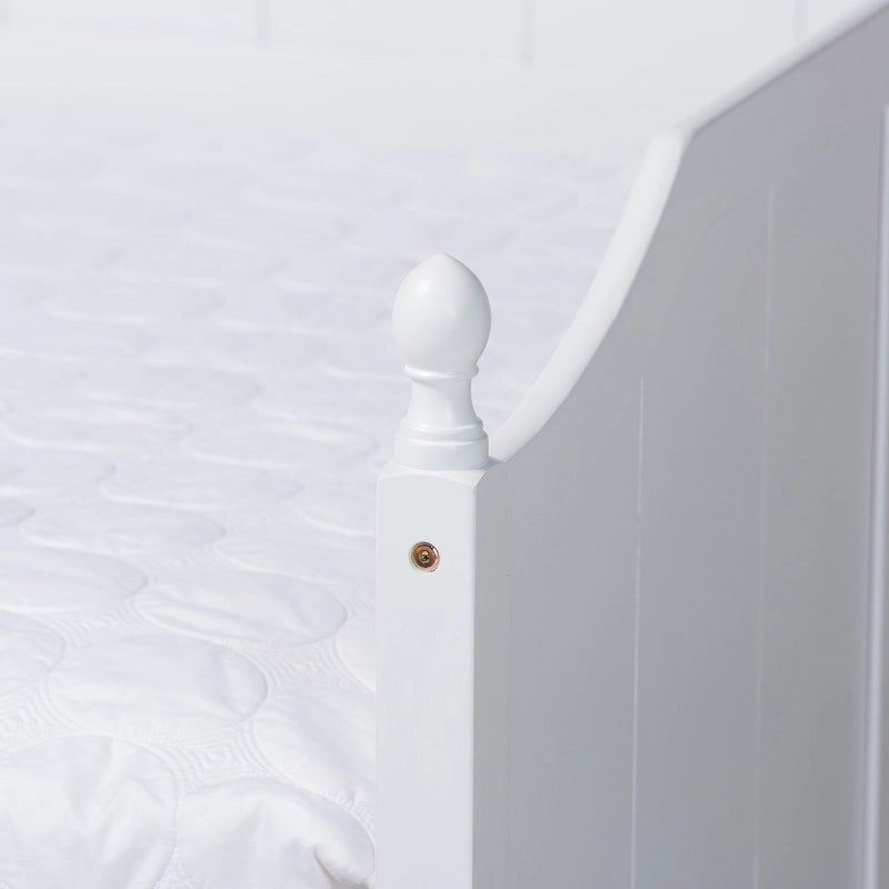 Divano letto stile cottage/rustico, una piazza e mezza, con letto estraibile singolo