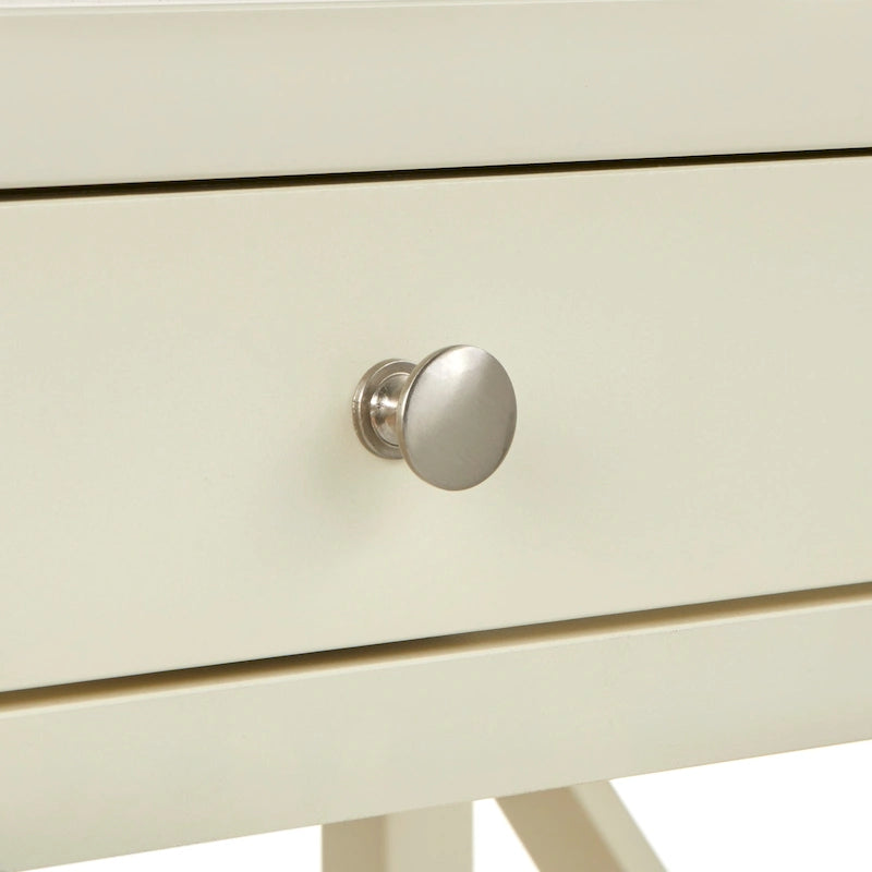Scrivania rustica in legno con montanti a X