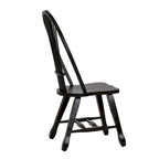 Sedia da pranzo Rustica Black Sheaf Back (confezione da 2)