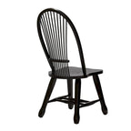 Sedia da pranzo Rustica Black Sheaf Back (confezione da 2)