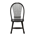 Sedia da pranzo Rustica Black Sheaf Back (confezione da 2)