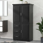 Mobiletto da bagno con cassetti e ripiano regolabile