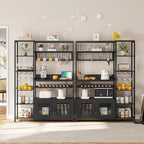 47,2 pollici in Bakers Rack con presa di corrente Coffee Bar con mobiletto