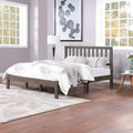 Letto a piattaforma in legno di acacia, Queen Size