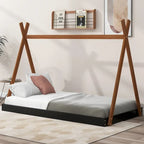 Letto a pavimento da tenda con struttura triangolare