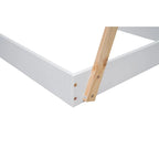 Letto a pavimento da tenda con struttura triangolare