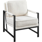 Poltrona di design retrò in similpelle