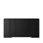 Credenza con Ante e Cassetti, Mobile Buffet da Cucina con Cassetti e Ante, Grande Mobile da Bar con Ripiani Regolabili