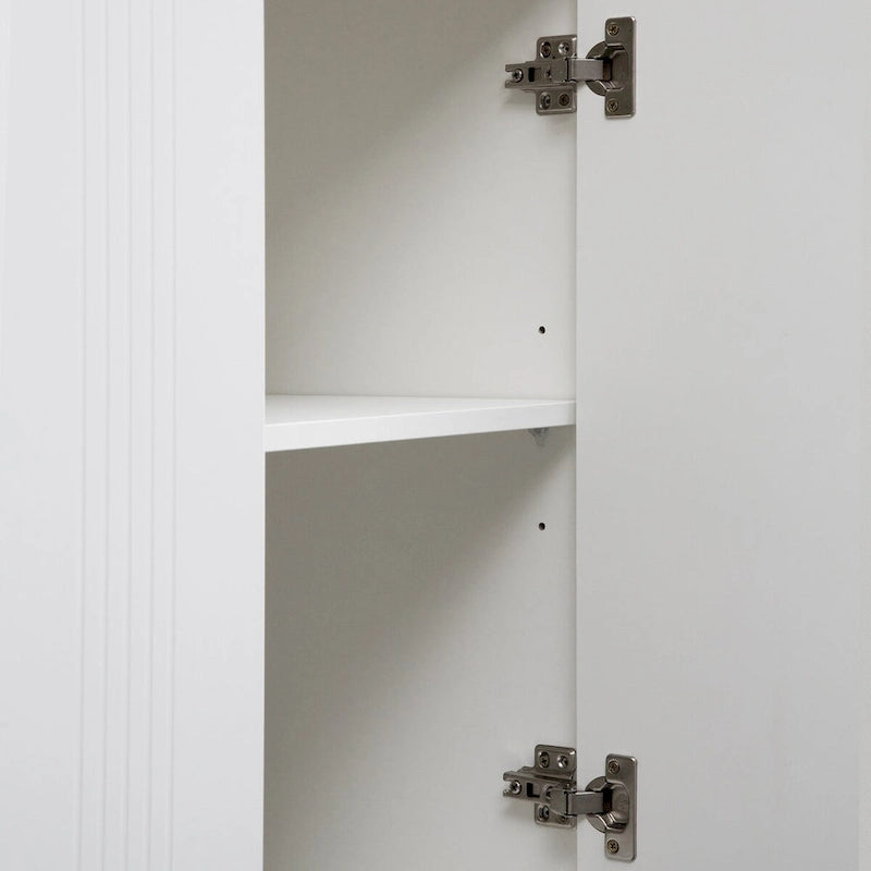 Credenza con Ante e Cassetti, Mobile Buffet da Cucina con Cassetti e Ante, Grande Mobile da Bar con Ripiani Regolabili