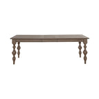 Tavolo rettangolare Americana Farmhouse Dusty Taupe 7 pezzi