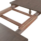 Tavolo rettangolare Americana Farmhouse Dusty Taupe 7 pezzi