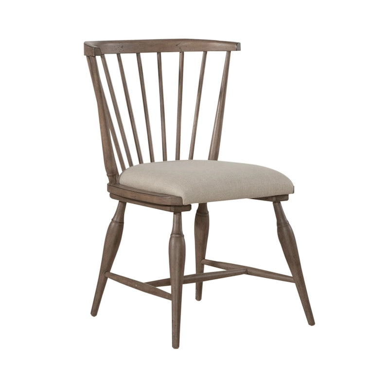 Tavolo rettangolare Americana Farmhouse Dusty Taupe 7 pezzi