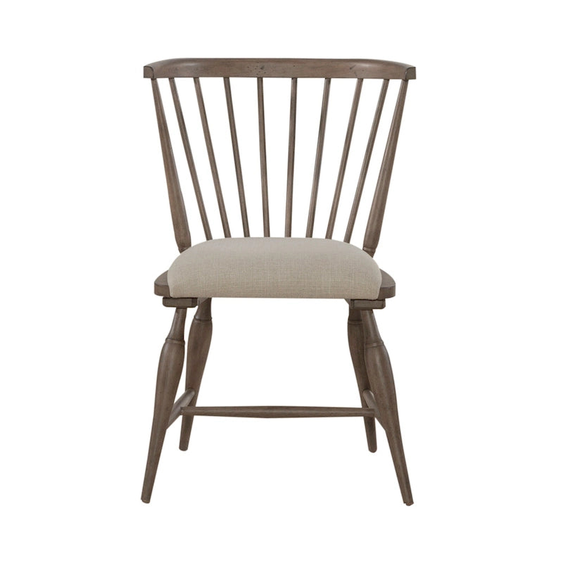 Tavolo rettangolare Americana Farmhouse Dusty Taupe 7 pezzi