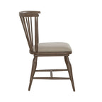 Tavolo rettangolare Americana Farmhouse Dusty Taupe 7 pezzi