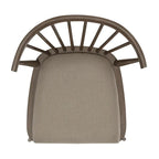 Tavolo rettangolare Americana Farmhouse Dusty Taupe 7 pezzi
