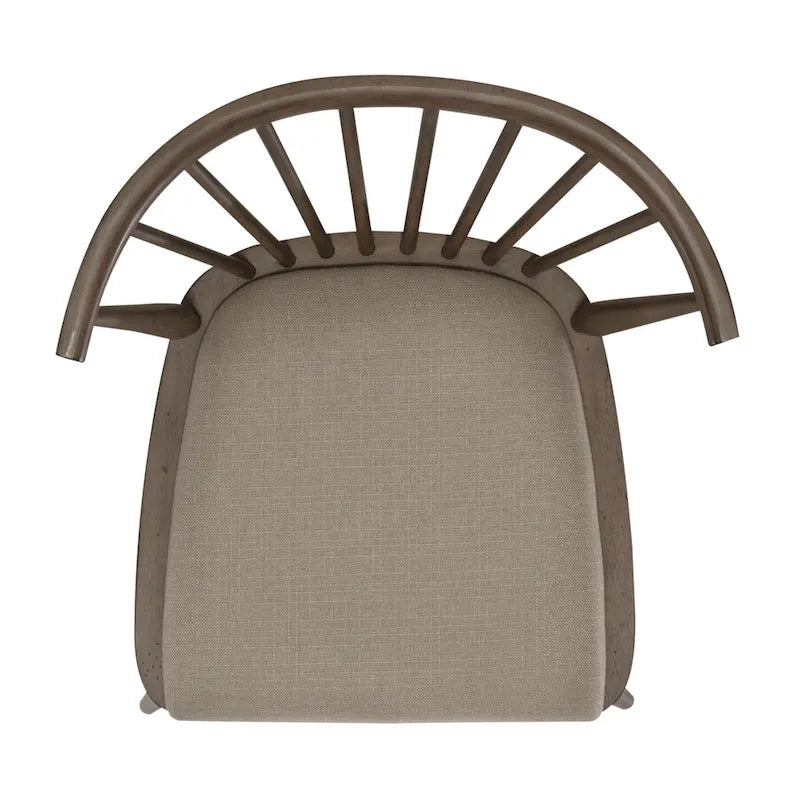 Tavolo rettangolare Americana Farmhouse Dusty Taupe 7 pezzi
