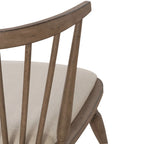 Tavolo rettangolare Americana Farmhouse Dusty Taupe 7 pezzi
