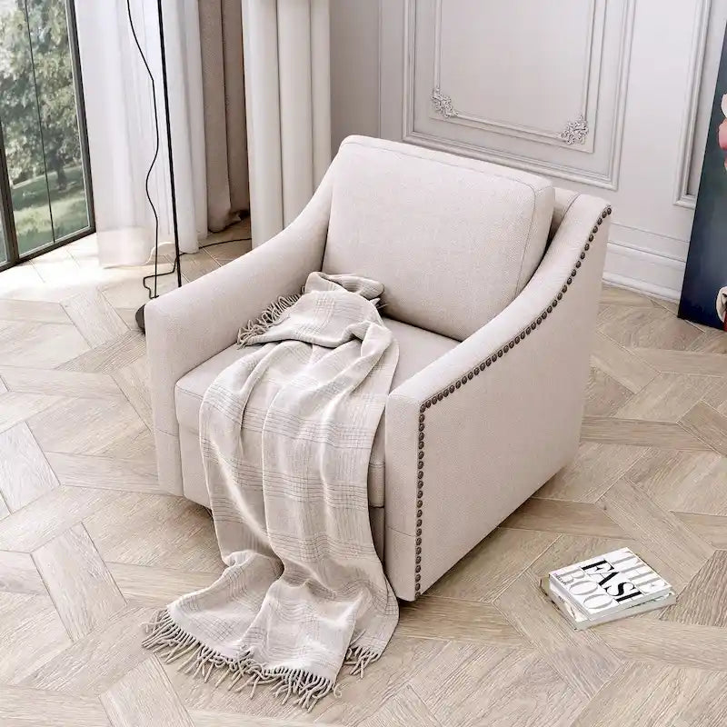 Credenza mobile da soggiorno 152 cm, 3 cassetti e 3 ante, Legno rustico marrone