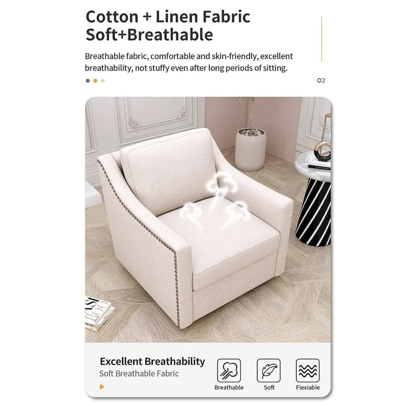 Credenza mobile da soggiorno 152 cm, 3 cassetti e 3 ante, Legno rustico marrone